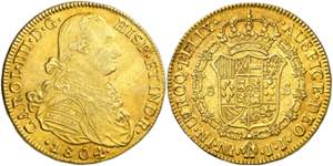 1804/3. Carlos IV. Santa Fe de Nuevo Reino. ... 