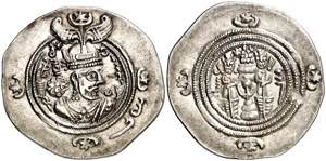 Imperio Sasánida. Año 24 (614 d.C.). ... 
