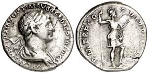(116 d.C.). Trajano. Denario. (Spink 3148 ... 