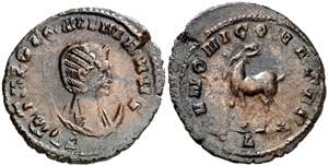 (267-268 d.C.). Salonina. Antoninano. (Spink ... 