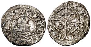 Alfons IV (1416-1458). Perpinyà. Òbol. ... 