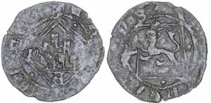 Enrique IV (1454-1474). Ávila. Blanca de ... 