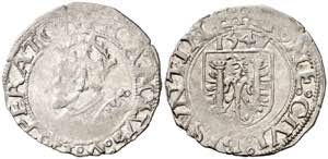 1547. Carlos I. Besançon. 1 carlos. (Vti. ... 