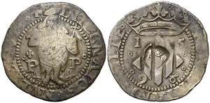 1598. Felipe III. Perpinyà. Doble sou. (AC. ... 