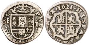 1621. Felipe III. Segovia. . 1 real. (AC. ... 