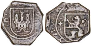 1621-1626. Felipe IV. Cuenca. 8 maravedís. ... 