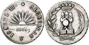 1834. Isabel II. Algeciras. Proclamación. ... 