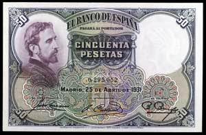 1931. 50 pesetas. (Ed. C10) (Ed. 359). 25 de ... 
