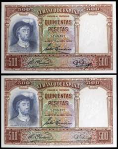 1931. 500 pesetas. (Ed. C12) (Ed. 361). 25 ... 