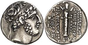 Imperio Seléucida. (90-89 a.C.). Demetrio ... 