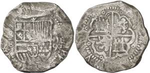 1590. Felipe II. Toledo. . 8 reales. (AC. ... 
