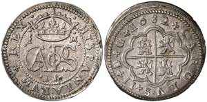 1682. Carlos II. Segovia. M. 2 reales. (AC. ... 