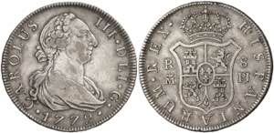 1772. Carlos III. Madrid. PJ. 8 reales. (AC. ... 