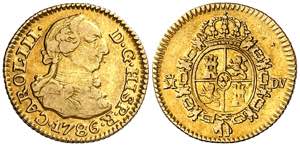 1786. Carlos III. Madrid. DV. 1/2 escudo. ... 