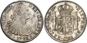 1798. Carlos IV. México. FM. 8 reales. (AC. ... 