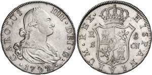 1797. Carlos IV. Sevilla. CN. 8 reales. (AC. ... 