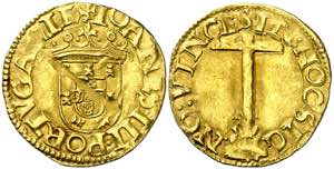 Portugal. Juan III (1521-1557). 1 cruzado ... 
