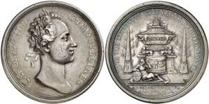 Suecia. 1718.  Carlos XII.  Muerte del Rey. ... 