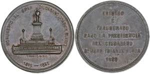 Uruguay. 1896. Bronce. 11,50 g. Ø30 mm. ... 
