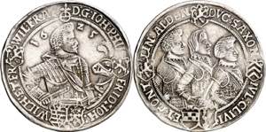 Alemania. Sajonia-Old-Altenburg. 1625. Juan ... 