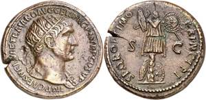 (107 d.C.). Trajano. Dupondio. (Spink 3224) ... 