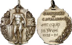 1923-24. Fútbol. Campionat de Catalunya. 4t ... 