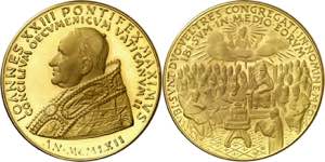 Vaticano. 1962. Juan XXIII. Medalla. En ... 