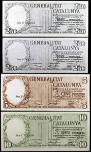 1936. Generalitat de Catalunya. 2,50 (A, ... 