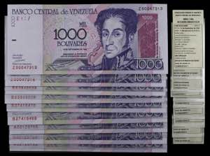Venezuela. 1998. Banco Central. CdMV. 1000 ... 