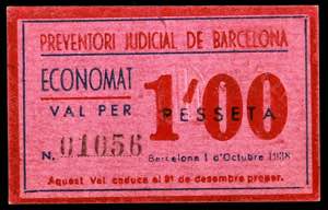 Barcelona. Preventori Judicial. Economat. 1 ... 