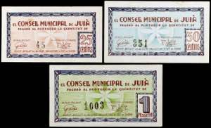 Juià. 25, 50 céntimos y 1 peseta. (T. 1471 ... 