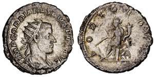 (243-244 d.C.). Gordiano III. Antoniniano. ... 