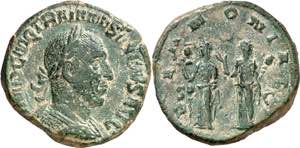 (250-251 d.C.). Trajano Decio. Sestercio. ... 