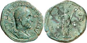 (249 d.C.). Trajano Decio. Sestercio. (Spink ... 