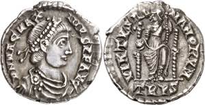 (384-388 d.C.). Magno Máximo. Treveri. ... 