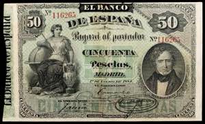 1884. 50 pesetas. (Ed. B67) (Ed. 283). 1 de ... 