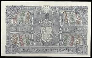 1940. 50 pesetas. (Ed. D38) (Ed. ... 