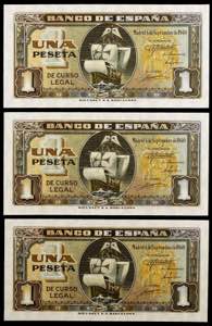 1940. 1 peseta. (Ed. D43a) (Ed. ... 