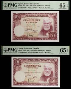1951. 50 pesetas. (Ed. D63) (Ed. ... 