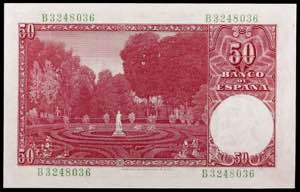 1951. 50 pesetas. (Ed. D63a) (Ed. ... 