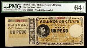 1895. Ministerio de Ultramar. 1 peso. (Ed. ... 