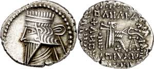 Imperio Parto. Mithradates IV (140 d.C.). ... 