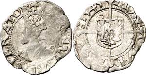 1545. Carlos I. Besançon. 1/2 carlos. (Vti. ... 