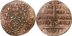 1579. Felipe II. Maastricht. 16 stuiver. ... 