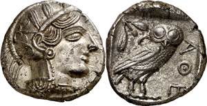 (454-404 a.C.). Ática. Atenas. Tetradracma. ... 