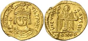 Mauricio Tiberio (582-602). Constantinopla. ... 
