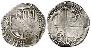 1592. Felipe II. Toledo. M. 4 reales. (AC. ... 