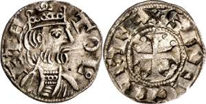 Sancho III (1157-1158). Osma. Dinero. (M.M. ... 