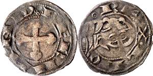 Fernando II (1157-1188). León. Dinero. ... 