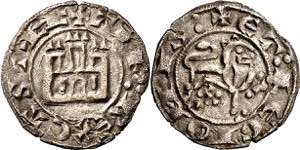 Alfonso X (1252-1284). ¿Burgos?. Dinero ... 